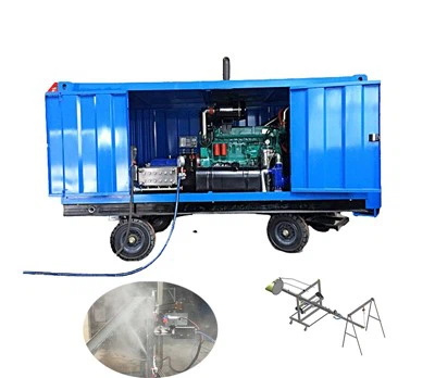 22000psi hőcserélő automatikus tisztító vízgyűjtő rendszer